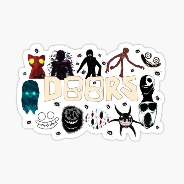 Item preview, Doors - Hide and seek horror all entities  designed and sold by Lizbethsnel.