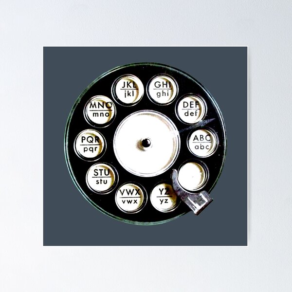 Item preview, Retro Rotary Dial Phone, Vintage Phone designed and sold by suekieper.