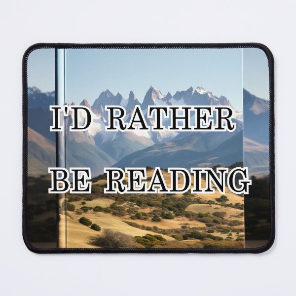 Item preview, I'd Rather Be Reading designed and sold by AceILA.