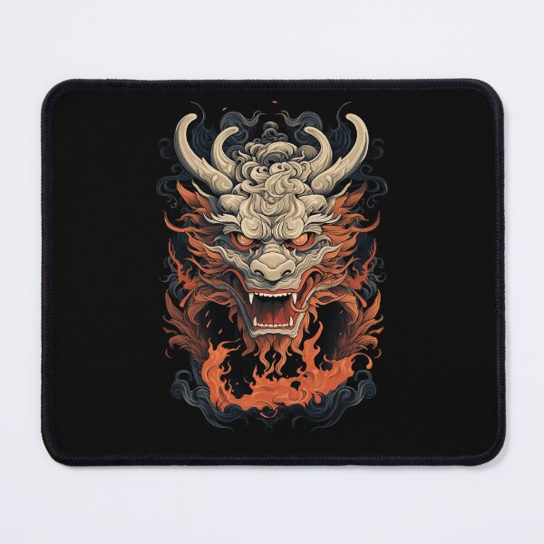 Item preview, Fiery Dragon Head designed and sold by Digitalio.