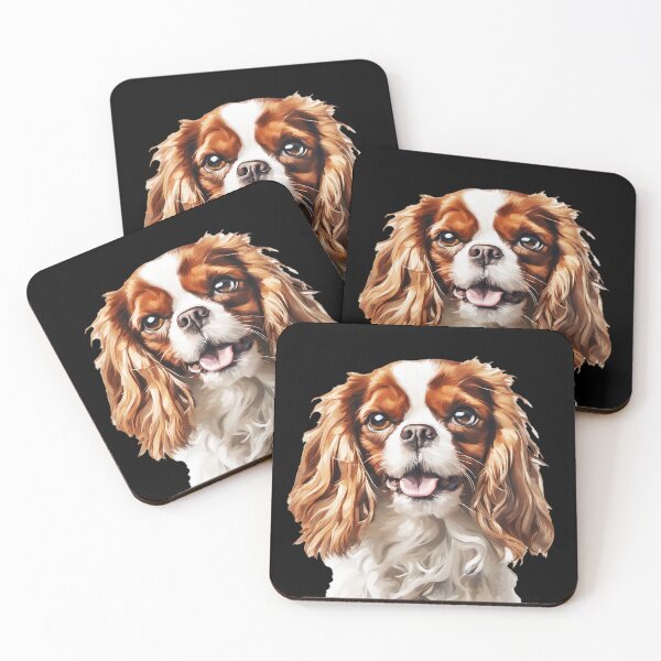 Item preview, Retrato de Cavalier King Charles Spaniel designed and sold by SAS-Designer.
