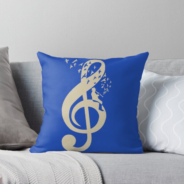 Item preview, Treble Clef -  Music Clarinet - Vintage designed and sold by barmalisiRTB.