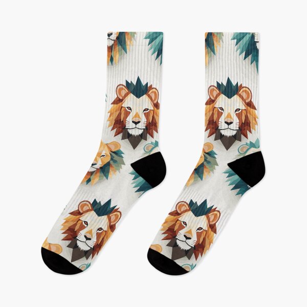 Item preview, Lion Face Patterns designed and sold by EffatDezign.