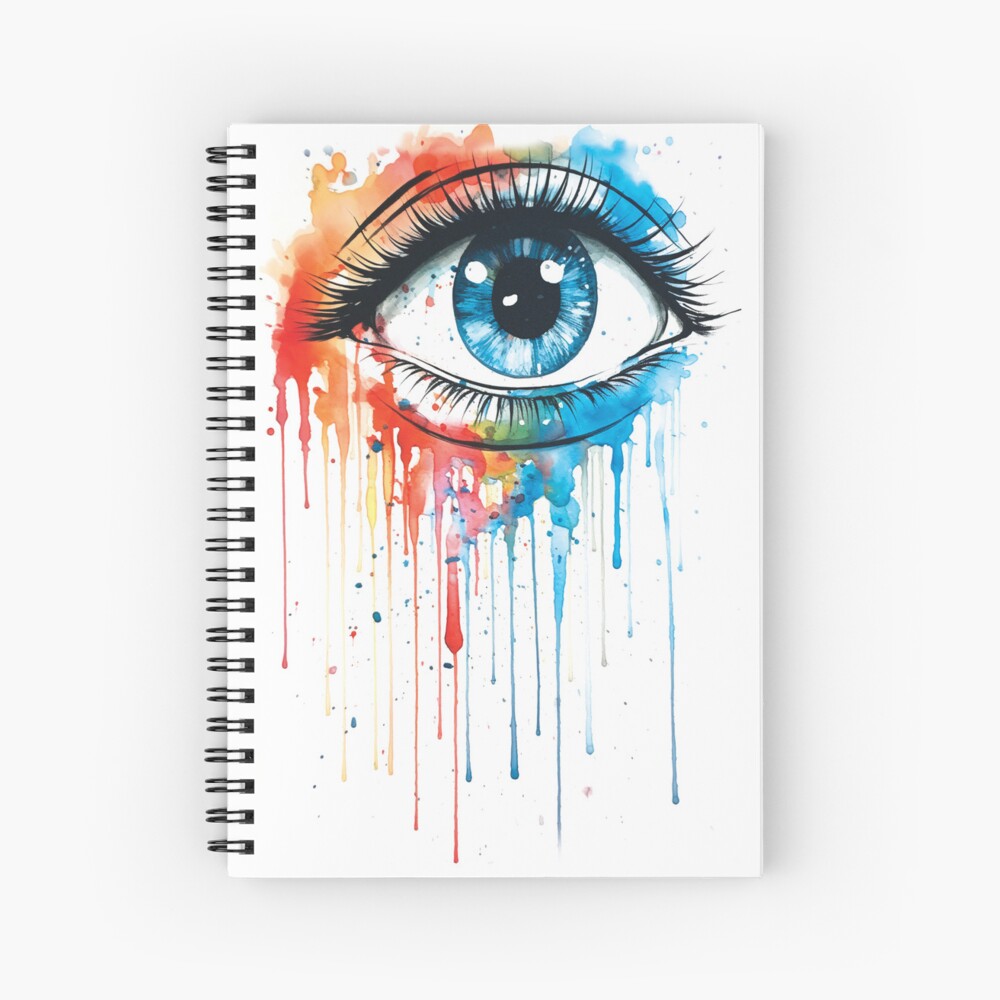 Item preview, Spiral Notebook designed and sold by ColorsByNatasha.