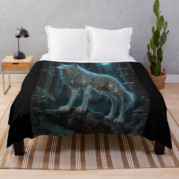 Item preview, Wolf in the Dark Forest designed and sold by IceCreamSmile.
