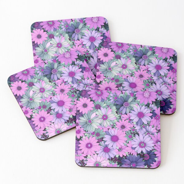 Item preview, Flowercore Maximalist Flowers Viewed From Above - Bohemian Style Floral Display 3 of 4 designed and sold by Beachy.
