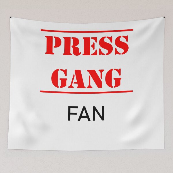 Item preview, Press Gang Fan designed and sold by ZepoPublishing.