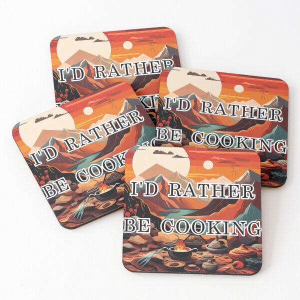 Item preview, I'd Rather Be Cooking designed and sold by AceILA.