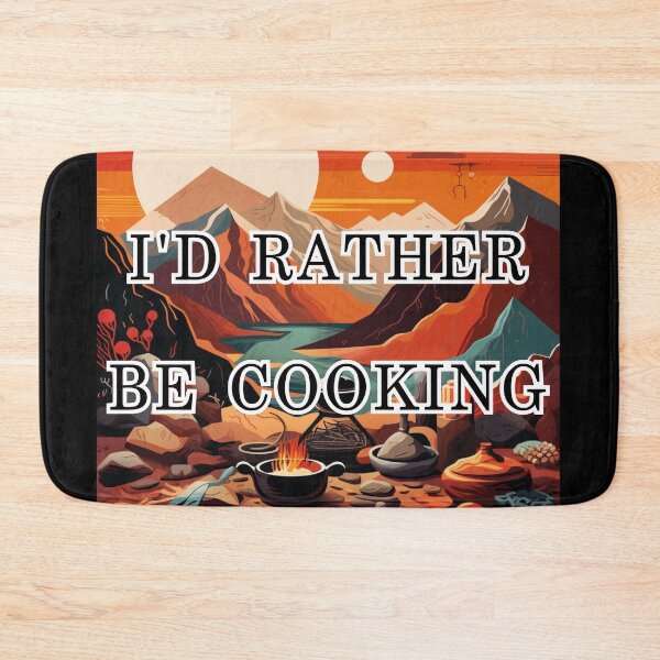 Item preview, I'd Rather Be Cooking designed and sold by AceILA.