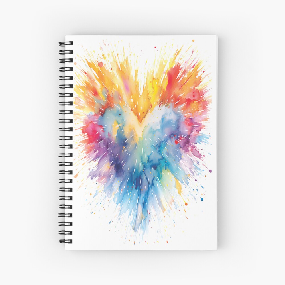 Item preview, Spiral Notebook designed and sold by ColorsByNatasha.