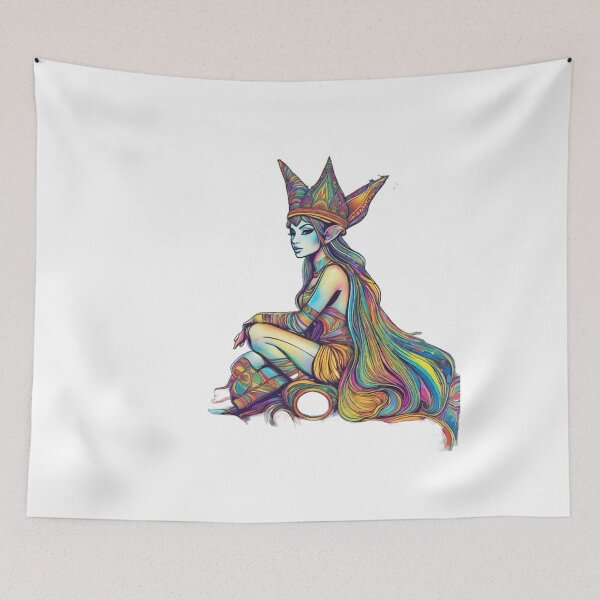 Item preview, Fantasy Elven Queen designed and sold by IvoryTowers.