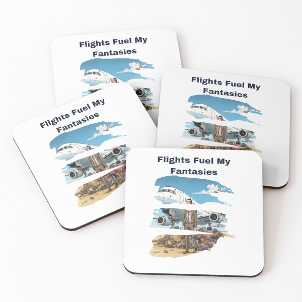 Item preview, Flights Fuel My Fantasies designed and sold by Custom-Print.