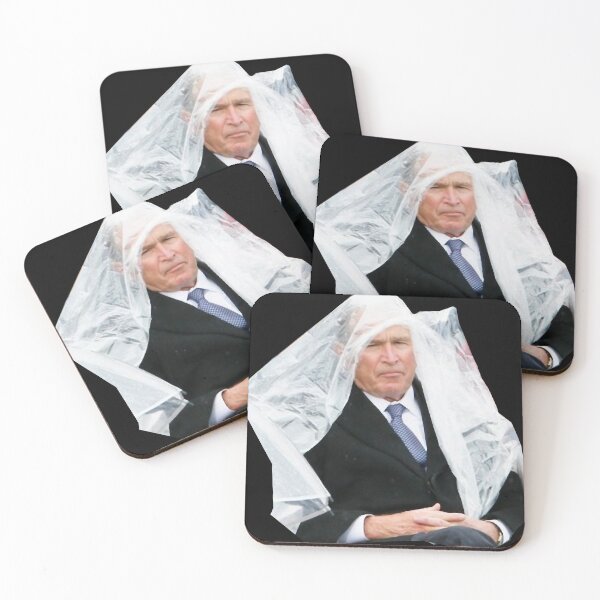 Item preview, Bush (43) Had Trouble Putting on a Rain Poncho designed and sold by kree-cutter.