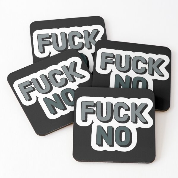 Item preview, Fuck no designed and sold by Laura-stbr.