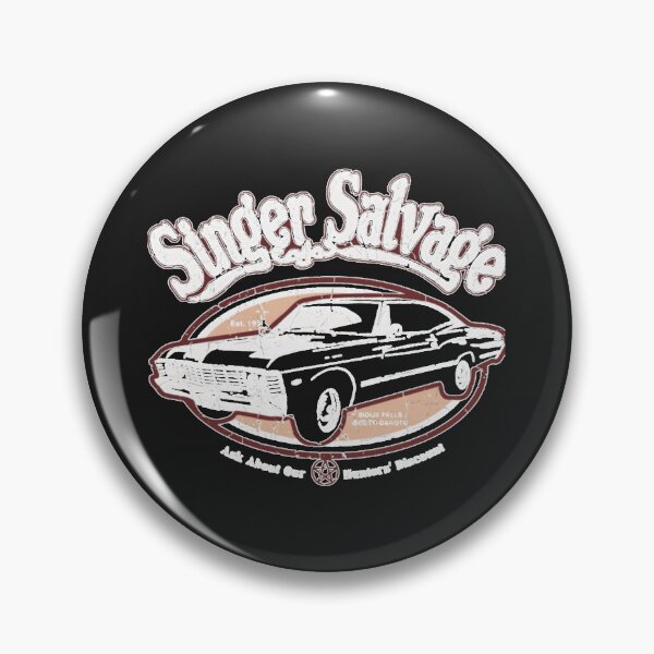 Item preview, Supernatural Impala Singer Salvage SPN designed and sold by KarolinaSagec.