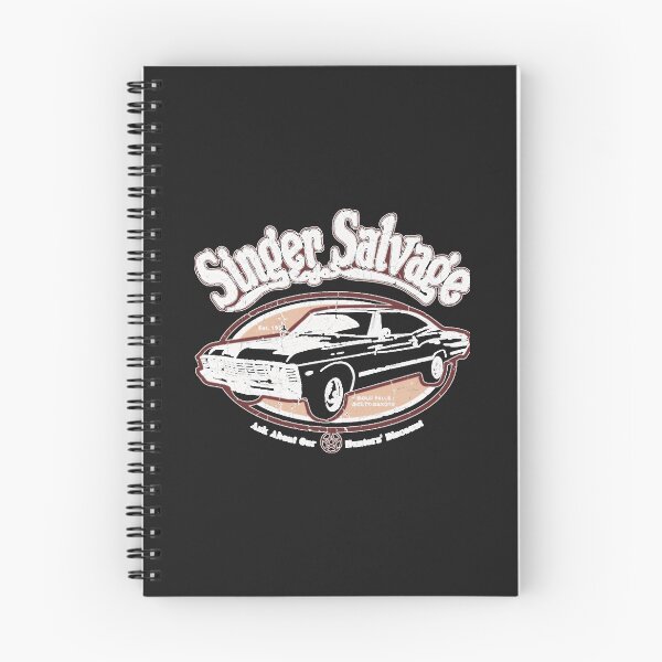 Item preview, Supernatural Impala Singer Salvage SPN designed and sold by KarolinaSagec.