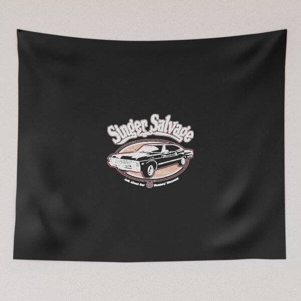 Item preview, Supernatural Impala Singer Salvage SPN designed and sold by KarolinaSagec.