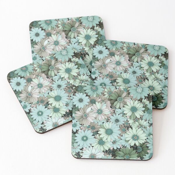 Item preview, Flowercore Maximalist Flowers Viewed From Above - Bohemian Style Floral Display 4 of 4 designed and sold by Beachy.
