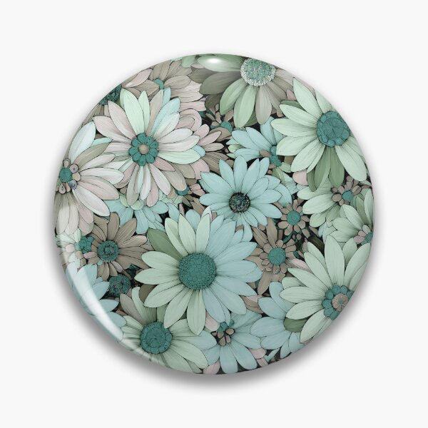 Item preview, Flowercore Maximalist Flowers Viewed From Above - Bohemian Style Floral Display 4 of 4 designed and sold by Beachy.