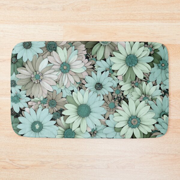 Item preview, Flowercore Maximalist Flowers Viewed From Above - Bohemian Style Floral Display 4 of 4 designed and sold by Beachy.