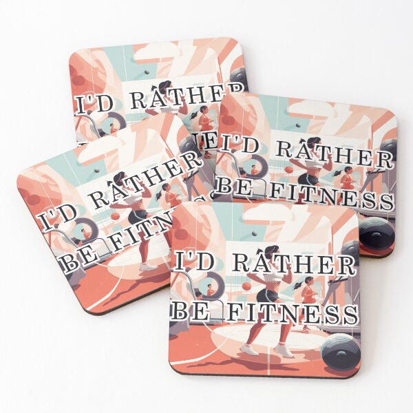 Item preview, I'd Rather Be Fitness designed and sold by AceILA.