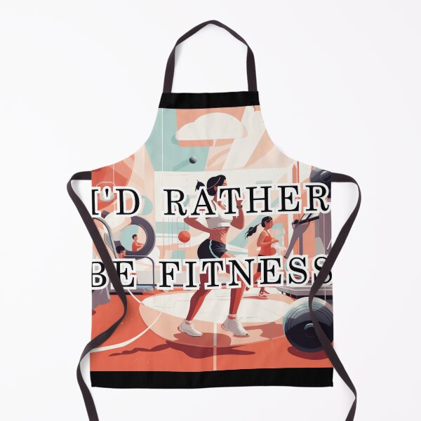Item preview, I'd Rather Be Fitness designed and sold by AceILA.