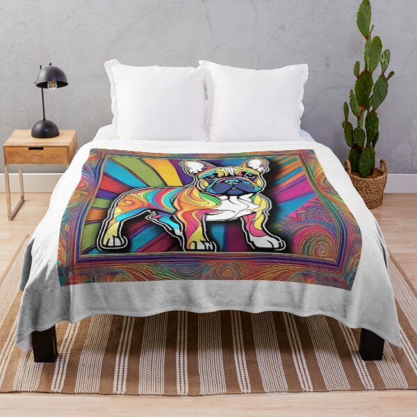 Item preview, Beautiful Colorful French Bulldog designed and sold by IvoryTowers.