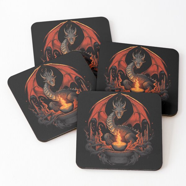 Item preview, Eternal Flame Keeper Dragon designed and sold by Digitalio.