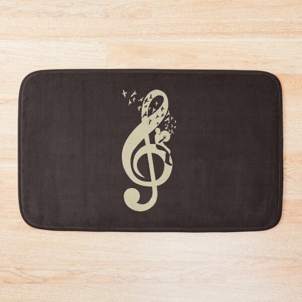Item preview, Treble Clef -  Music Cymbals - Vintage designed and sold by barmalisiRTB.