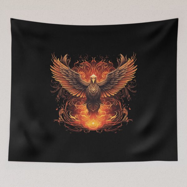 Item preview, Burning Phoenix Legendary Creature designed and sold by Digitalio.