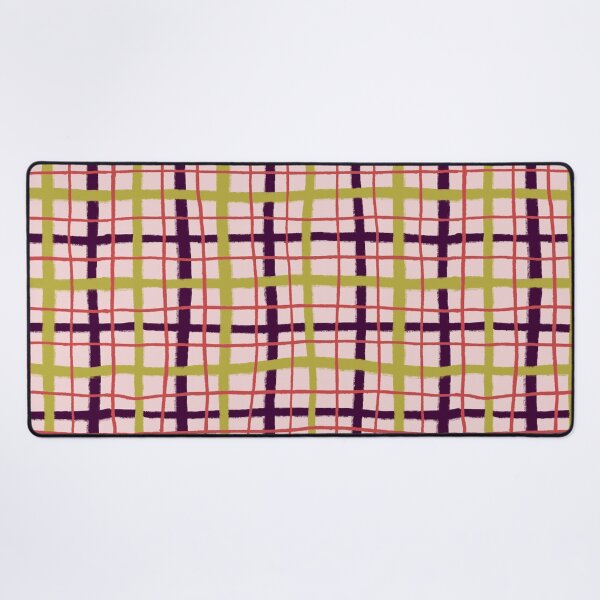 Item preview, Wobbly Plaid designed and sold by BurningChair.