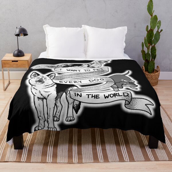 Item preview, All I want is to pet all of the DOGS<3 - DOG LOVER designed and sold by Itsdomd.