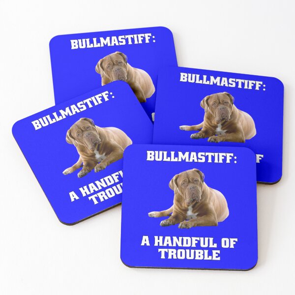 Item preview, Bullmastiff Dog Owner Bullmastiff: A Handful Of Trouble  designed and sold by fantasticdesign.