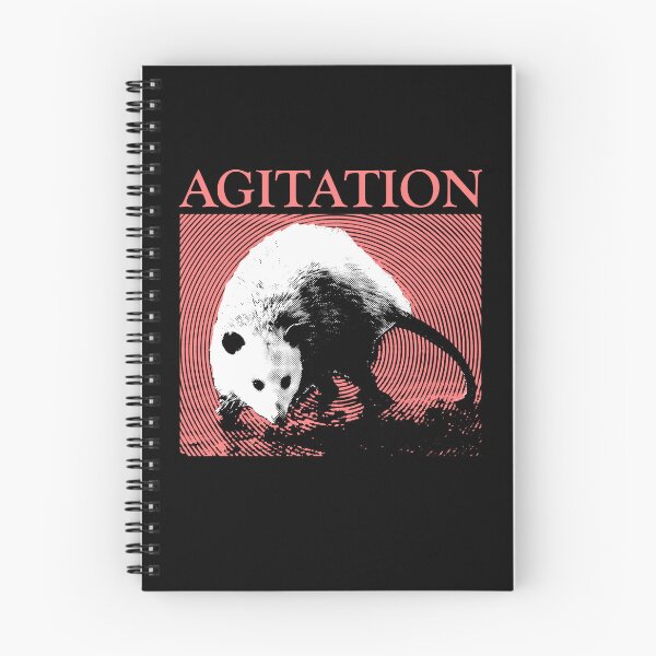Item preview, Agitation Opossum designed and sold by VintageMedatsu.