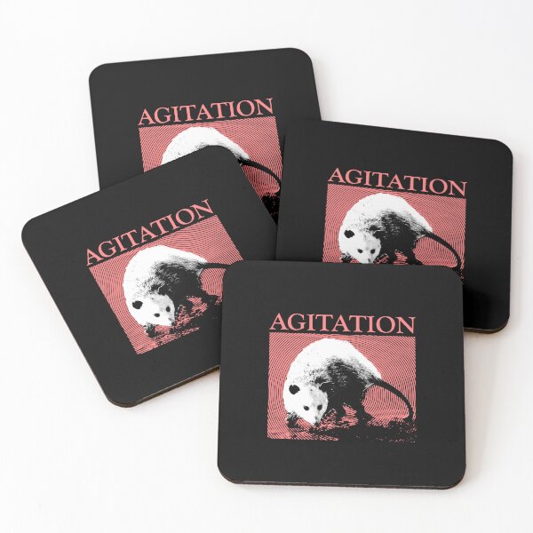 Item preview, Agitation Opossum designed and sold by VintageMedatsu.