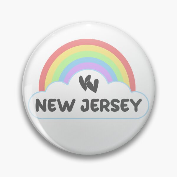 Item preview, New Jersey Gay Pride Rainbow - LGBTQIA designed and sold by prideparadise.