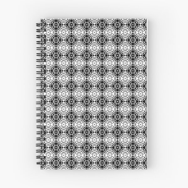 Artikelvorschau, Nahtloses Schwarz-Weiß-Blumenmuster entworfen und verkauft von NamPariDesign ..