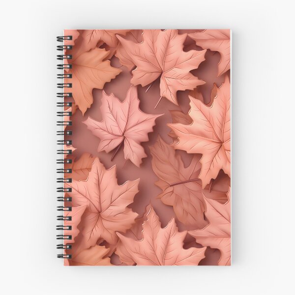 Item preview, Peach colour maple leaf  designed and sold by Trendy-Artistry.