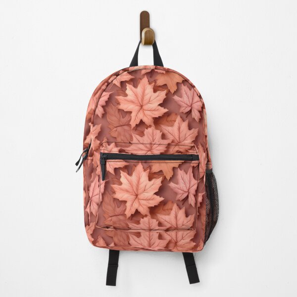 Item preview, Peach colour maple leaf  designed and sold by Trendy-Artistry.