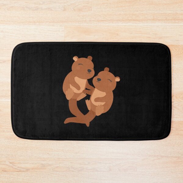 Item preview, Significant Otters - Otters holding hands designed and sold by Mateusz Majcherek.