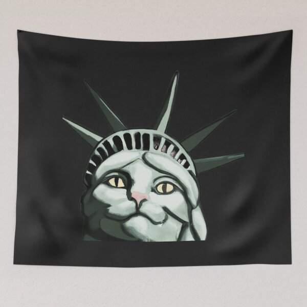Item preview, Cat in the service of freedom designed and sold by UrbanPulsePL.
