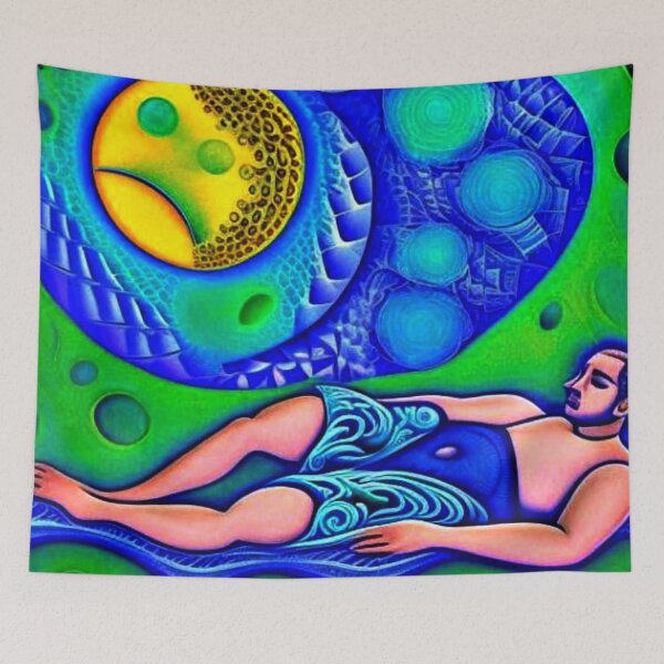 Item preview, The Dreaming Man designed and sold by George Hutton Hunter.