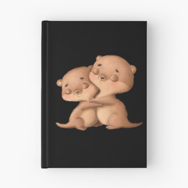 Item preview, Significant Otters - Otters holding hands designed and sold by Mateusz Majcherek.