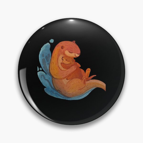 Item preview, Significant Otters - Otters holding hands designed and sold by Mateusz Majcherek.