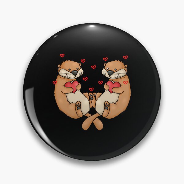 Item preview, Significant Otters - Otters holding hands designed and sold by Mateusz Majcherek.