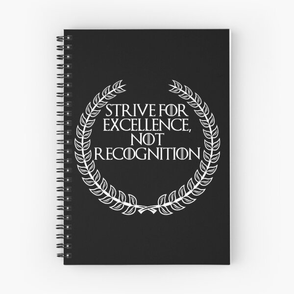 Item preview, Stive For Excellence, Not Recognition, New Stoic Design designed and sold by OurPhilosophy.