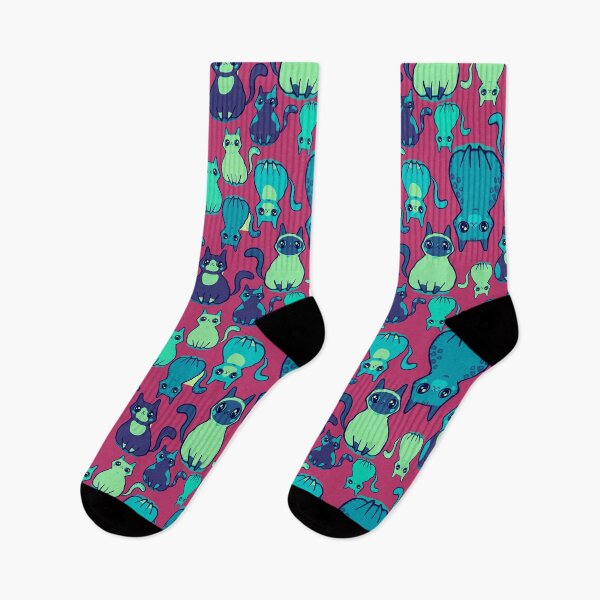Item preview, Kitty Pattern, Groovy Vibe designed and sold by makell-creates.