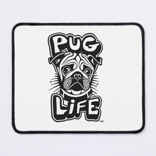 Item preview, Pug Life Graffiti designed and sold by ColorFlick.