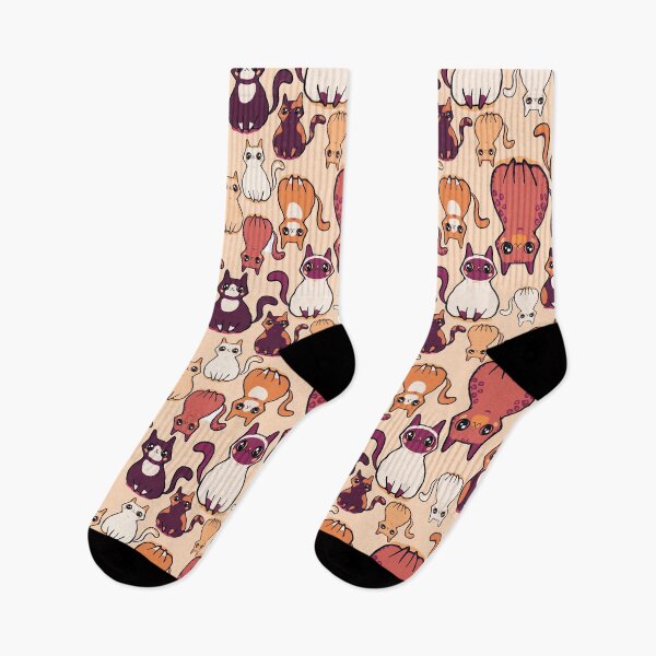 Item preview, Kitty Pattern, Vintage Vibe designed and sold by makell-creates.