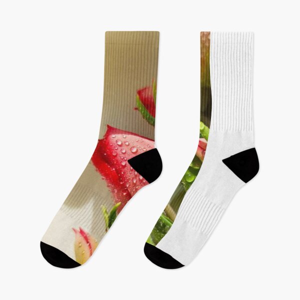 Artikelvorschau, Blume mit Regentropfen entworfen und verkauft von Style-And-U.